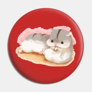 Couple hamsters Pin