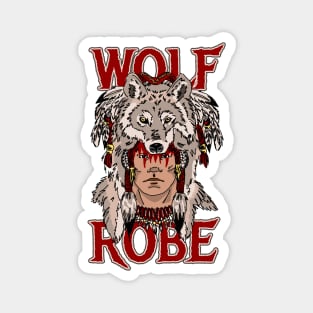 Wolf Robe Magnet