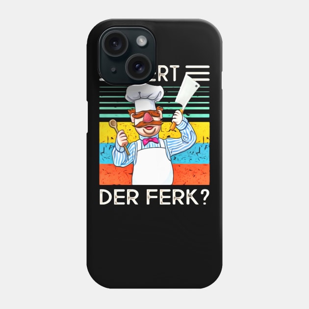 Vert Der Ferk Phone Case by kupkle