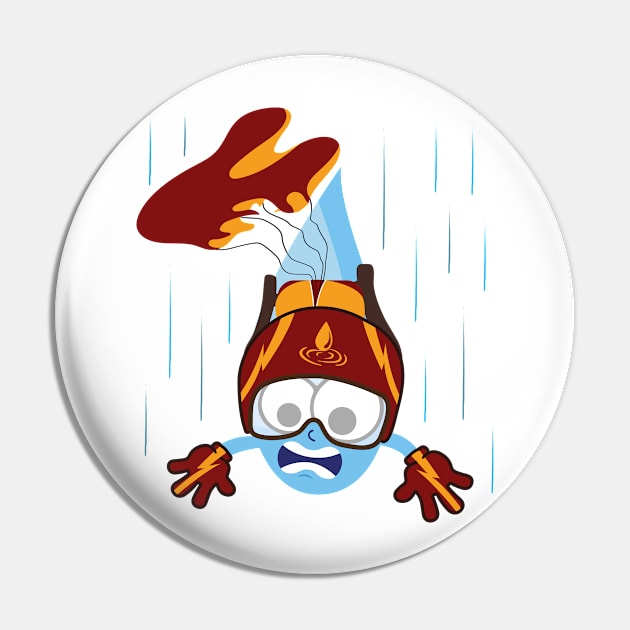 Rain Squad Pin by createe