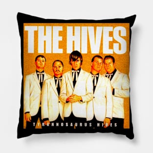 Tyrannosaurus Hives 2004 Alternative Indie Garage Rock Throwback Pillow