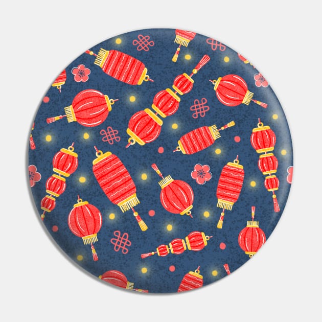 Chinese lanterns pattern Pin by Karla-Kiky