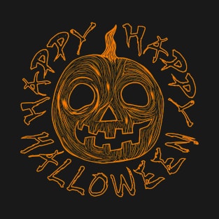 Happy Halloween Jack O Lantern T-Shirt