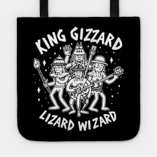 Psychedelic God King Gizzard & Lizard Wizard Tote