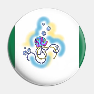 Jellyfish Pin