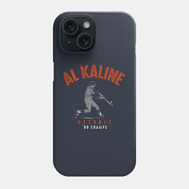 Al Kaline 68 Champs Phone Case by KraemerShop