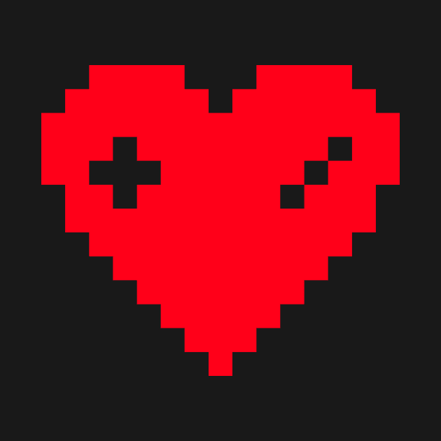 Gamer Heart by RetroPixelWorld