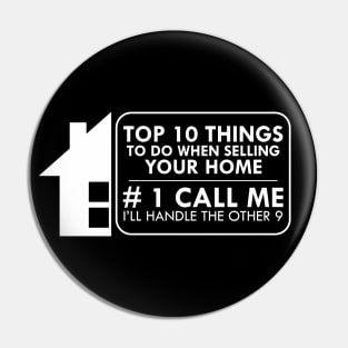 Real Estate - Top 10 things to do when selling your home Pin