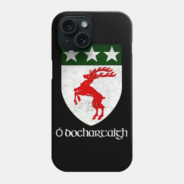 O'Doherty / Irish Vintage Style Crest Coat Of Arms Design Phone Case by feck!