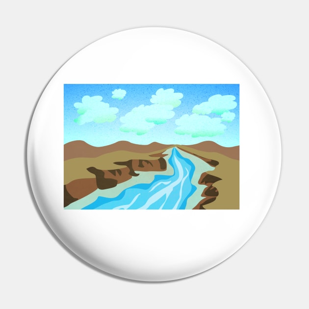 Serene River Pin by gpavey