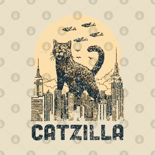 Catzilla by 3coo