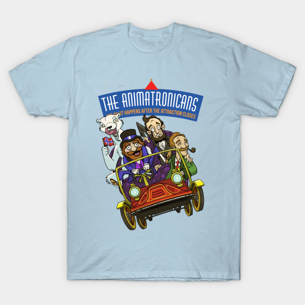 Discover Animatronicans with logo - Disney - T-Shirt