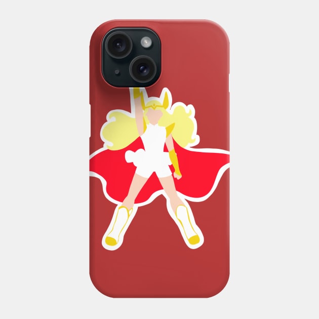 Minimalist She-Ra Phone Case by ayanayokie