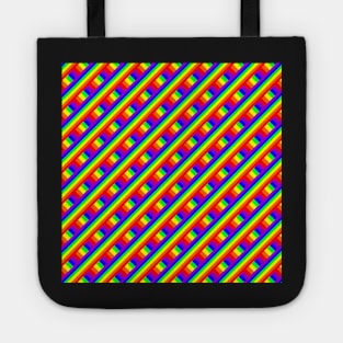 Gay Flag Pattern Tote