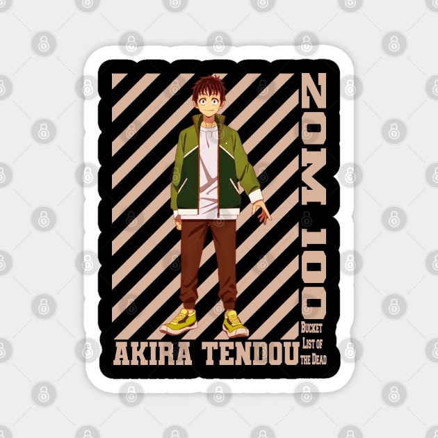 Akira Tendou Zom 100 Magnet by abdul rahim