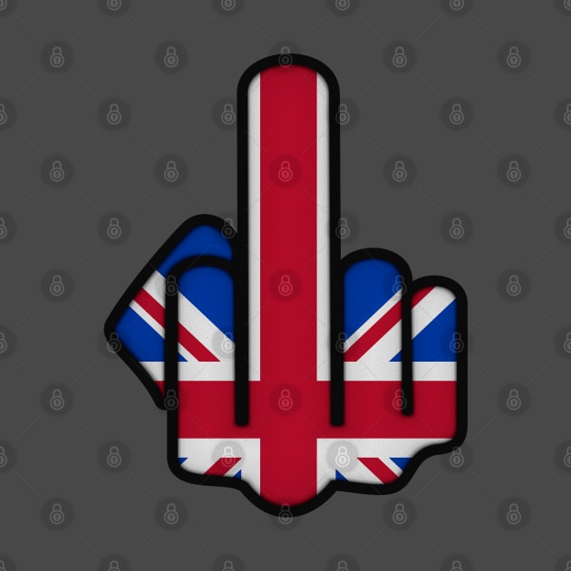 Union Jack The Finger by SolarCross