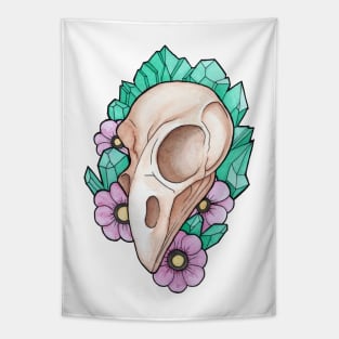 Bird Skull Redux Tapestry