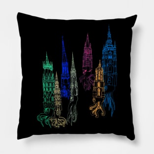 Squid Cathedrals Pillow