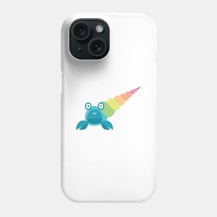 Rainbow hermit crab Phone Case