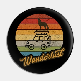 wanderlust Pin