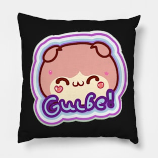 Girl Love Culle Panda Sticker Pillow