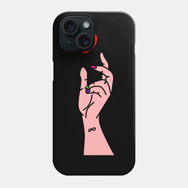 Lover Phone Case by AbdoBella