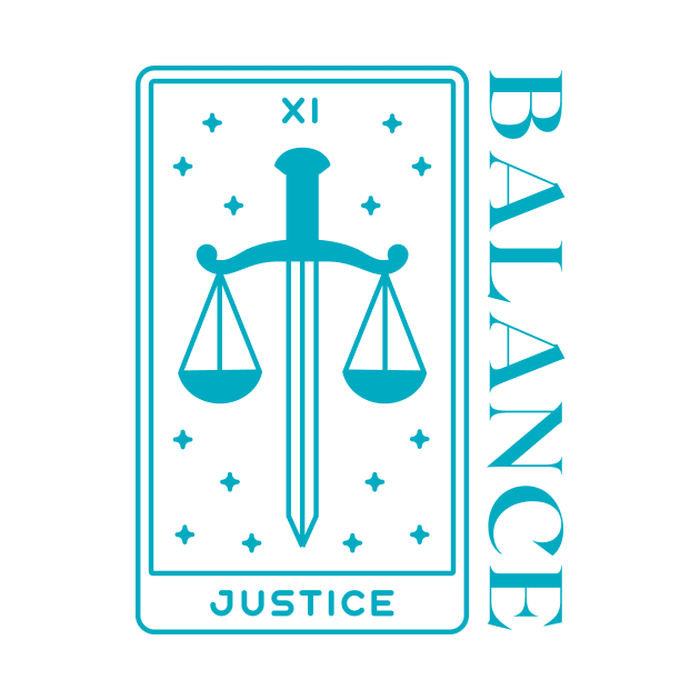Libra Energy Justice & Balance by Benny Merch Pearl