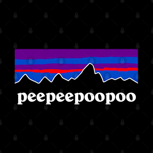 Peepeepoopoo Outdoors Funny by TrikoNovelty