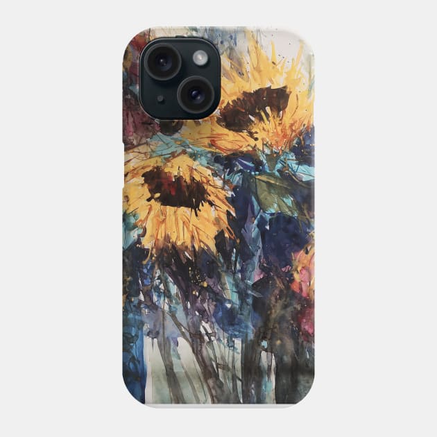 #floralexpression watercolor31 Phone Case by Floral Your Life!