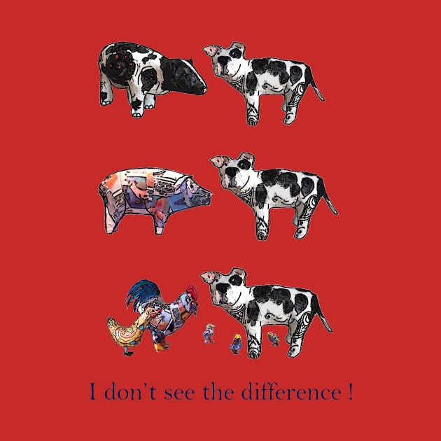 I don't see the difference by Kharts