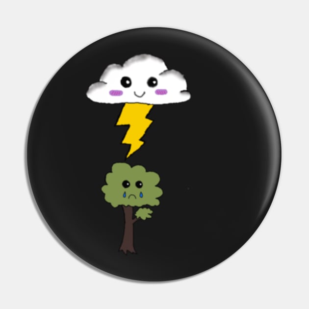 Lightning Pin by konstantlytired