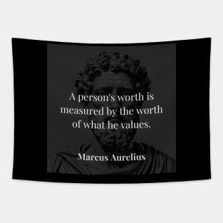 Defining Worth: Marcus Aurelius on Values Tapestry
