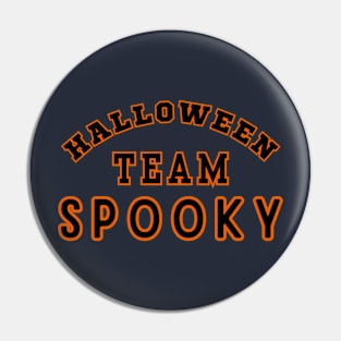 Halloween Team SPOOKY Pin