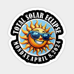 Total Solar Eclipse 2024 - Eclipse 2024 Magnet