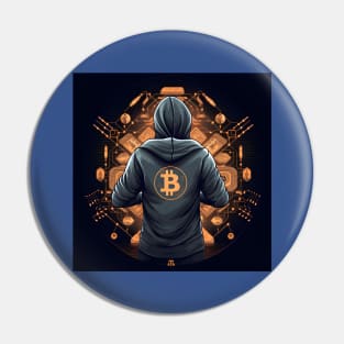 Bitcoin Millionaire Crypto Investor Pin