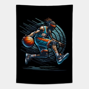 Basketball Player Tapestry