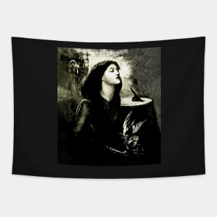 The Blind Lady and the Dove Tapestry