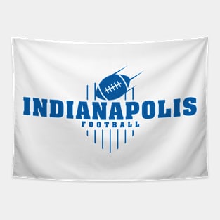 Indianapolis Football Team Color Tapestry