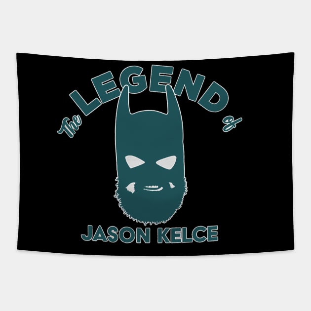 Jason Kelce The Legend Tapestry by Chunta_Design