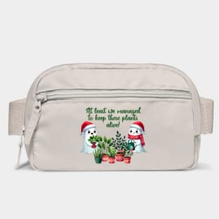 At Least We Managed To Keep These Plants Alive funny ghosts Bag