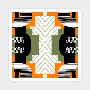 abstract chevron Magnet