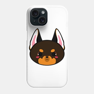 Cute Doberman Dog Phone Case