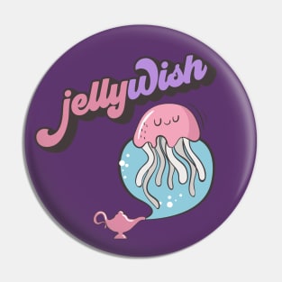 Jelly Fish Cute Kawaii Genie Lamp Pin