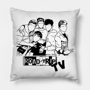 RoadtripTV Boyband Roadtrip Band Fanart Merch Design Pillow