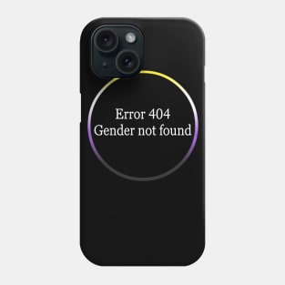 Nonbinary pride Phone Case