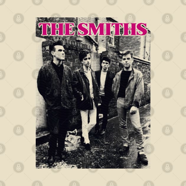 The Smiths The Day I Was There Vintage Retro FanArt by Iip Ratmono