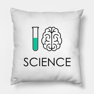 I Love Science Pillow