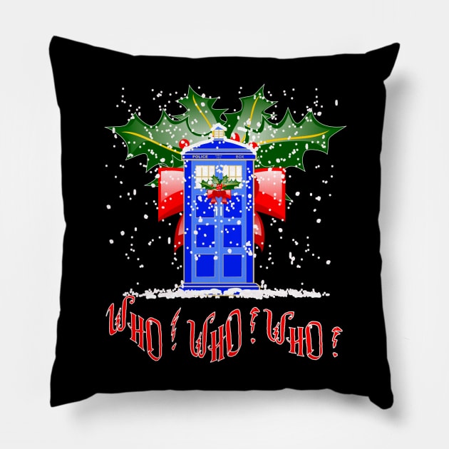 WHO,WHO,WHO!!! Pillow by KARMADESIGNER T-SHIRT SHOP