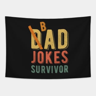 Dad Jokes Survivor Funny | Father's Day 2023 | Dad Joke Loading Tapestry