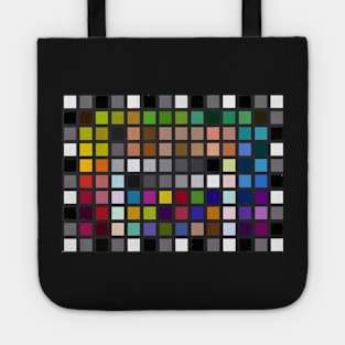 Colour Checker Grid Tote